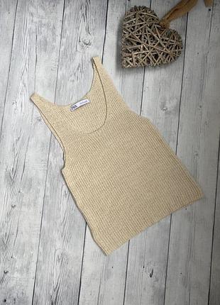 Акриловая майка zara s(36)8