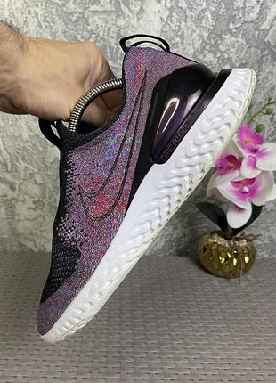 Nike react epic phantom кроссовки 44 размер беговые яркие 8
