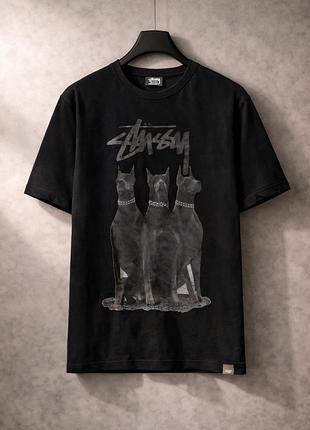 Футболка stussy чорна s