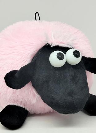М'яка іграшка баранчик іванчик, світло-рожевий, 25*20см, тм dreamtoys