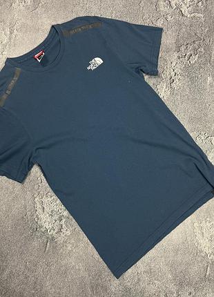 Футболка the north face tnf синя s