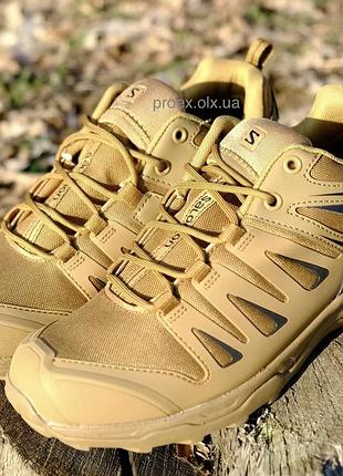 Тактичні кросівки salomon xa forces mid gtx койот 41-45 військові