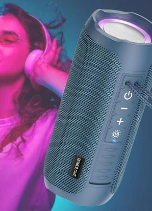Беcпроводная портативна акустическая колонка borofone br21 sports bluetooth speaker navy blue