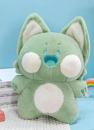 М'яка іграшка "дуду кіт", зелений, 35см, тм dreamtoys