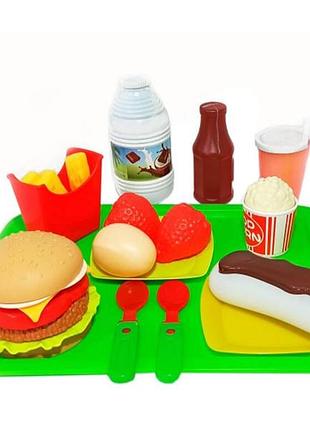 Набір продуктів на підносі, в пак. 37*23см, тм kinder way, україна (12шт/уп)