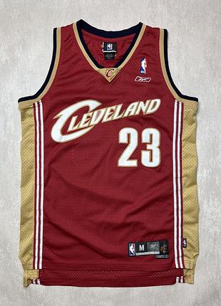 Вінтажна баскетбольна майка reebok nba cleveland cavaliers lebron james
