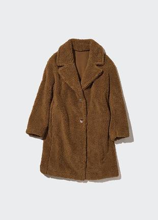 Пальто флисовое uniqlo (461659)