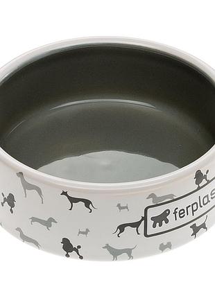 Керамическая миска для кошек и мелких собак ferplast juno small 0.3 л