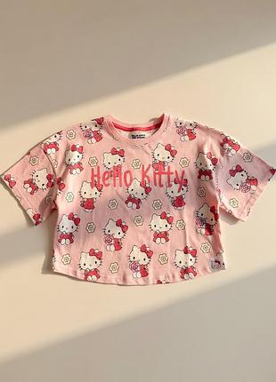Твоя ідеальна піжамна футболка з hello kitty 🩷