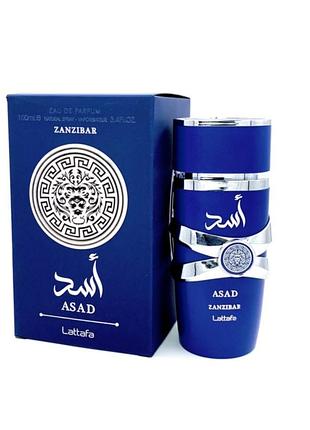 Lattafa asad zanzibar мужская парфюмированная вода 100 ml