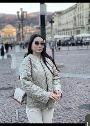 Куртка стьобана zara