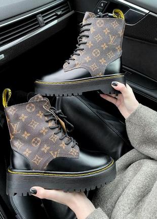 Черевики dr. martens ботинки зимние с мехом2 фото