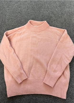 Абрикосовый мягкий джемпер, кашемировый свитер, 3xl/4xl