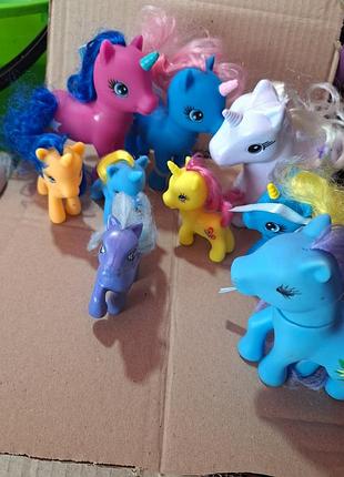 Набор пони очень красивые игрушки 9