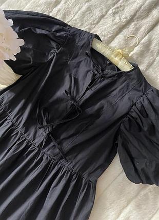 Чорна сукня h&m 9