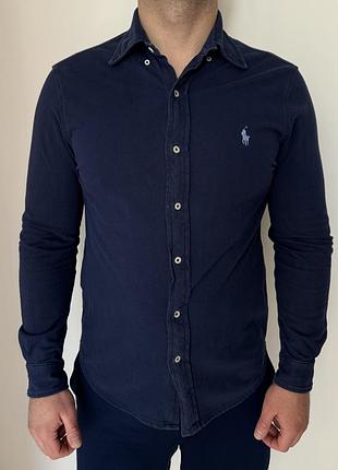 Сорочка синя ralph lauren розмір м