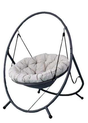 Підвісне крісло з подушкою garden line patio chomik gdow fat9927, бежевий