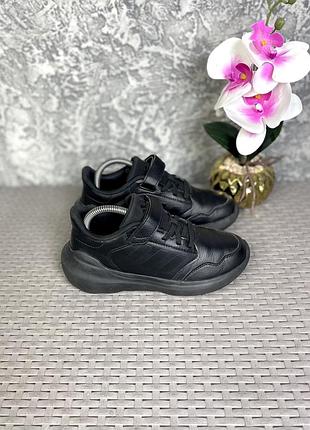 Adidas tensaur кроссовки 35 размер детские беговые кожаные