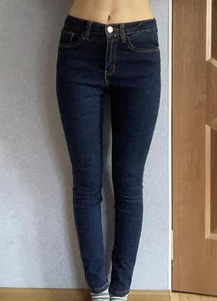 Темно-сині джинси skinny — базова модель (eur 36 / s)