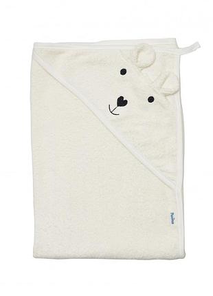 Полотенце twins bear 100x100 1530-ptb-202 ecru молочное