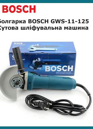 Болгарка bosch gws-11-125 (1000 вт, 125 круг) угловая шлифовальная машина бош gws-11-125