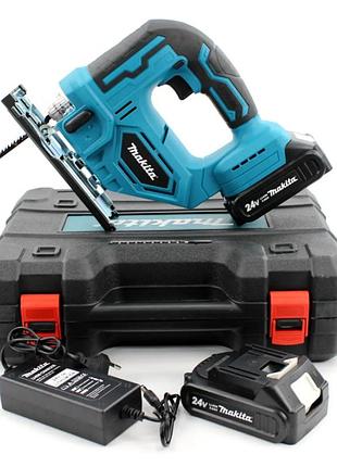 Аккумуляторный лобзик makita djv180z (24v, 5ah). акб лобзик макита