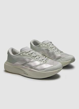 Adidas adizero evo sl light green/silver metallic