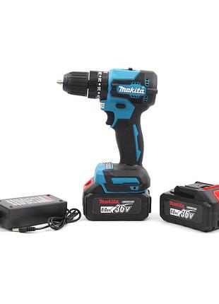 Ударный бесщеточный шуруповерт makita dtw485 (36v, 6ah). аккумуляторная дрель-шуруповерт с ударом макита 6