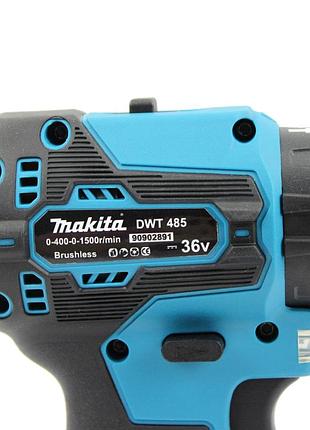 Ударный бесщеточный шуруповерт makita dtw485 (36v, 6ah). аккумуляторная дрель-шуруповерт с ударом макита 9