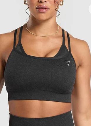 Спортивний топ gymshark adapt fleck seamless sports