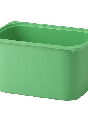 Контейнер из проволоки trofast ikea 305.895.31 405.820.96, ярко зеленый