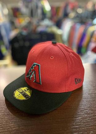 Кепка new era arizona diamondbacks authentic collection home 59fifty fitted