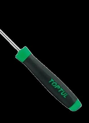 Прецизионная отвертка для точных работ toptul sl0.25x1.5x50