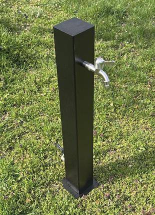 Садовая колонка с краном для подключения к системе водоснабжения, garden water column