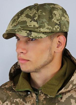 Кепка восьмиклинка пиксель всу, кепка армейская пиксель 57