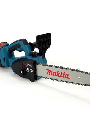 Аккумуляторная цепная пила makita duc122z (36v, 6.0 ah). акб электропила макита в кейсе, тихая и мощная