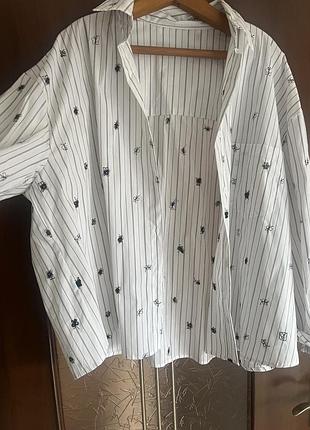 Рубашка сорочка італія котон