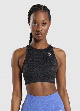 Спортивный бра gymshark adapt animal seamless sports bra