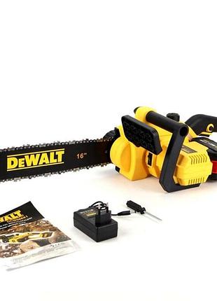 Акумуляторна ланцюгова пила dewalt dcmcs566x1 (36v 6.0ah), на 2-х акб, зі змащенням ланцюга