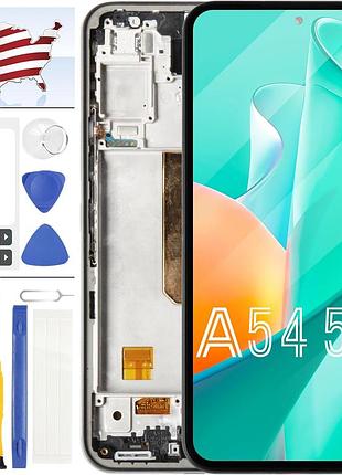 Oled для samsung galaxy a54 5g заменяемый экран для samsung galaxy a54 5g sm-a546v sm-a546u жк-дисплей сенсорный экран замена