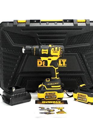 Набор 5в1 шуруповерт dewalt dcd709m (36v, 6ah), акб набор 5в1 деволт 7