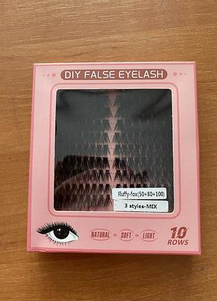 🎀 набір накладних вій (diy false eyelash) 🎀