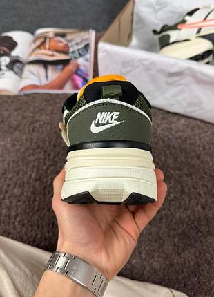 Кроссовки nike v2k run beige&amp;green 4