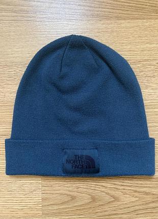Шапка the north face синя унісекс one size вживана