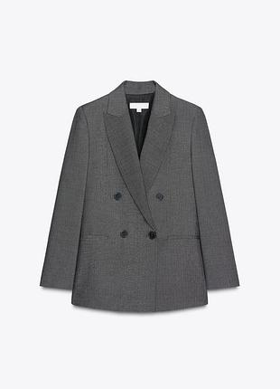 Двубортний блейзер zara