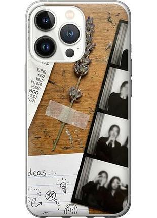 Чехол на iphone 13 pro aesthetic scrapbook collage из силикона fch_0148572