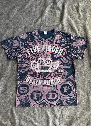 Футболка мерч five finger death punch