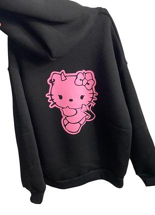 Худи детский /подростковый/взрослый "hello kitty" 116-122