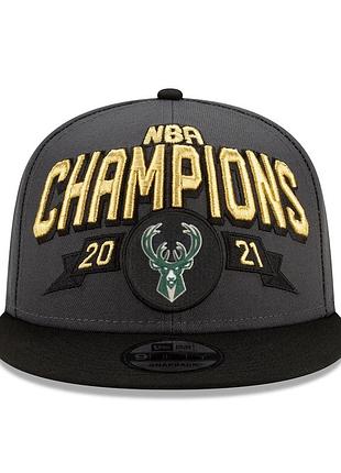 Milwaukee bucks new era 9fifty champions locker room cap
out of stock mo hat - серая/черная