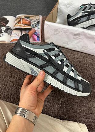 Мужские кроссовки nike p-6000 black&amp;grey